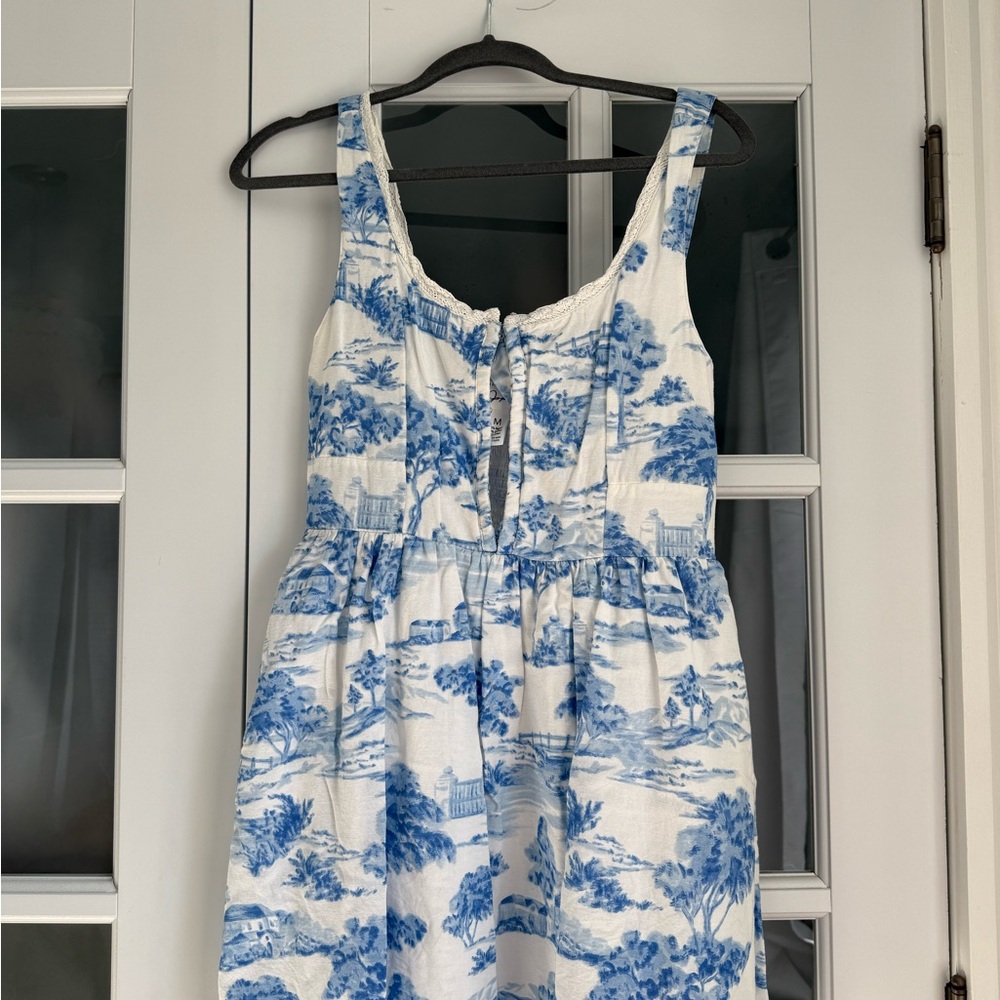 Japna Blue and White Toile Sundress